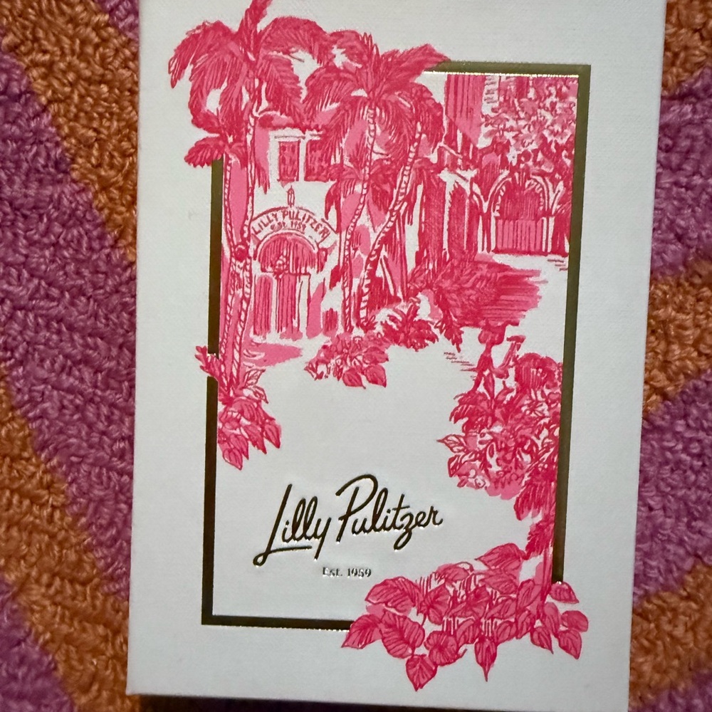 Lilly Pulitzer Pink and White small Box